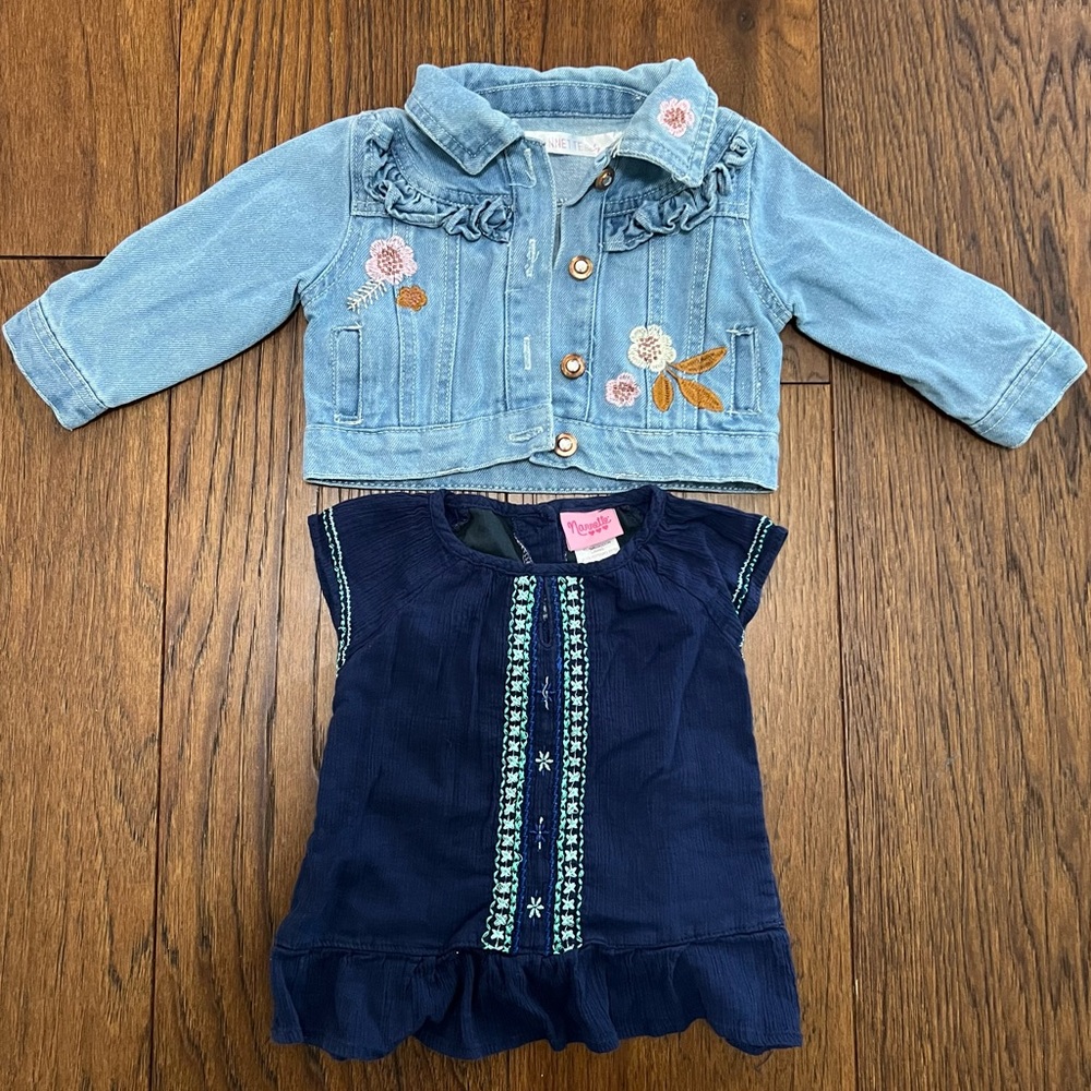 Nanette Jean Jacket + Top